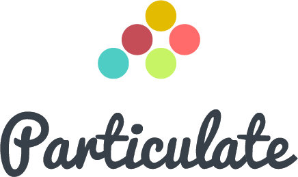 Particulate logo